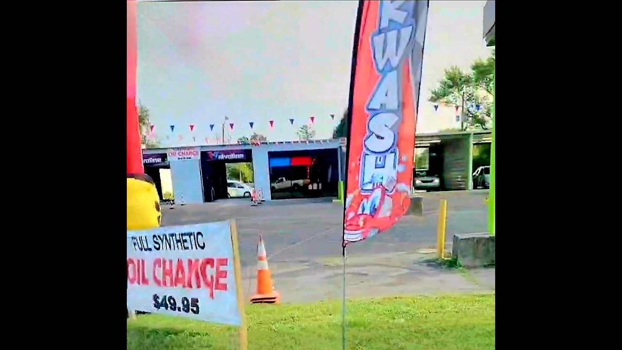 Video walkthrough of the operational car wash and oil change commercial facility featuring six service bays, upgraded equipment, and customer support areas on East 21 Street Indianapolis
