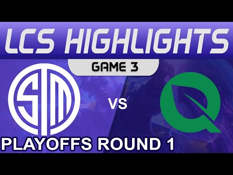 TSM vs FLY Highlights Game 3 Playoffs Round 1 LCS Summer 2022 Team SoloMid vs FlyQuest by Onivia