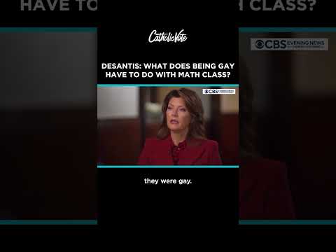 DeSantis: What Does Being Gay Have To Do With Math Class?