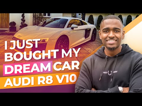 BUYING MY DREAM CAR - AUDI R8 V10 SUPERCAR REVEAL! *EMOTIONAL*