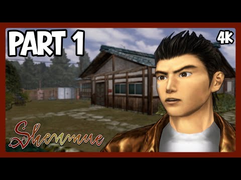 Shenmue 1 Remastered Playthrough No Commentary PC 4K Part 1