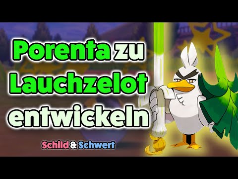 ⭐ SCHNELLSTE Methode: Pokemon Schwert Lauchzelot bekommen - Porenta finden, fangen und entwickeln