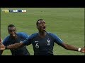 Paul Pogba vs Croatia WC 2018
