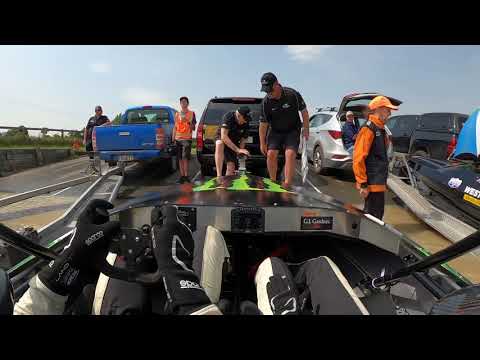 Jet sprint crash Featherstone