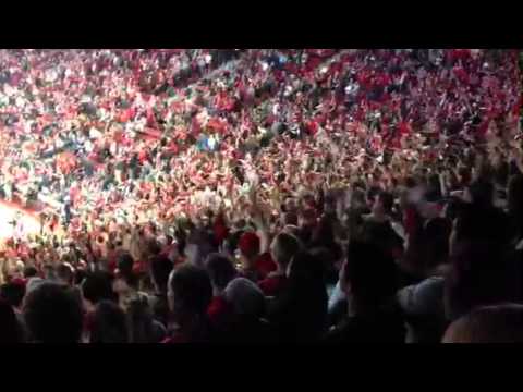 Unlv rebels shark chop vs northern Arizona
