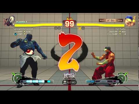 USFIV~ Yun (FenTamu) vs.  Oni (SpreadOmnivore6) HD
