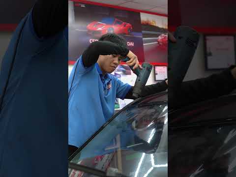 Tiếp tục chuyên mục dán phim cách nhiệt 3M Crystalline