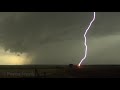 Lightning Striking Tree in 4K - Tree Catches on Fire !!!