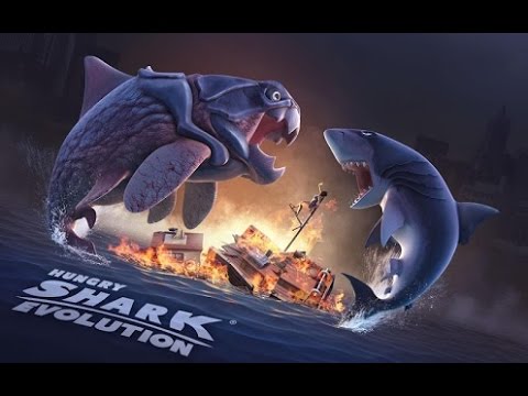 Hungry Shark Evolution - смотр Большого папочки, особые акулы [iPad / HD]