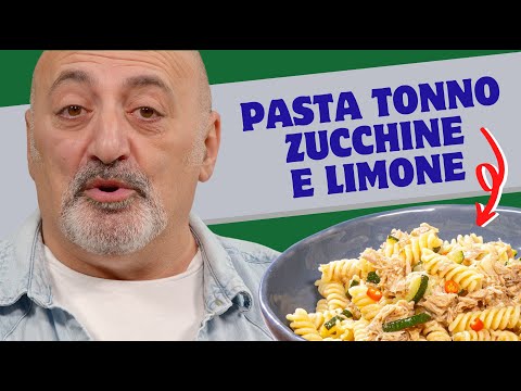 Pasta tonno zucchine e limone