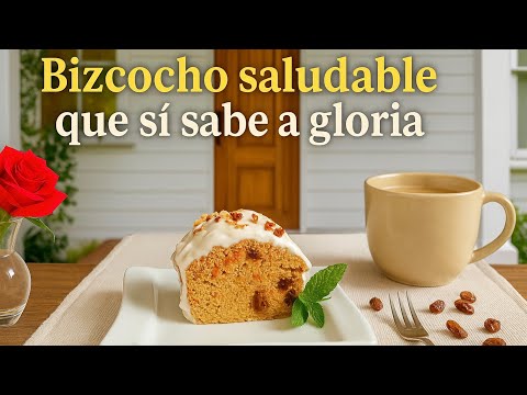 ✅ Sin Azúcar//Bizcocho de Avena Paraguayo y Zanahoria 🥕
