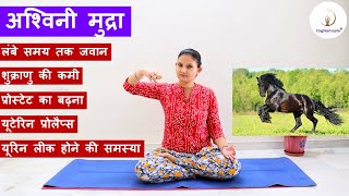 अश्विनी मुद्रा कैसे करें Night Fall, Urine Leakage, Uterus Prolapse, Low Sperm Count I YogNamaste