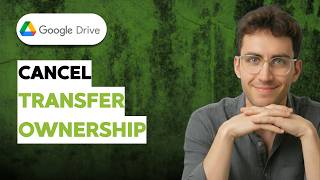 How to Cancel Transfer Ownership Google Drive