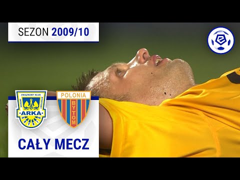 (1/2) Arka Gdynia - Polonia Bytom | CAŁY MECZ | Ekstraklasa 2009/10 | 23. Kolejka