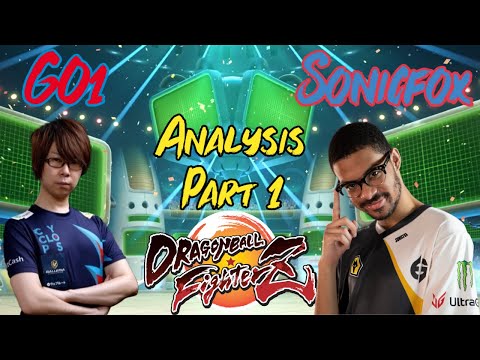 DBFZ Professor Analysis - GO1 vs Sonicfox Offlines! (Part 1)