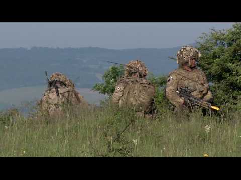 NOBLE JUMP 17 - British Forces with US Aviation Morning Assault