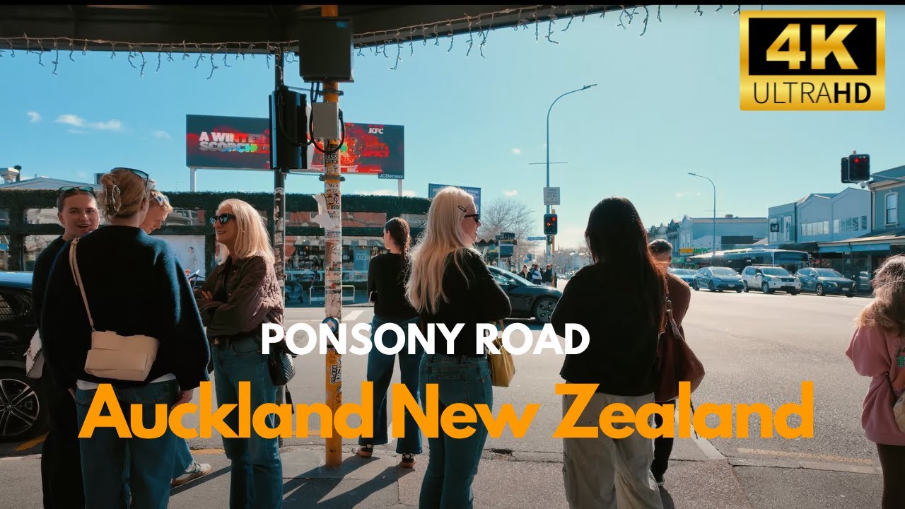 Experience a virtual walking tour of Ponsonby Road.