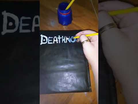 Death note 📓 🍎 #caderno #anime #otaku #deathnote