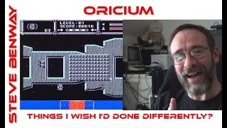 Oricium on the Oric / Things I Wish I'd Done Differently?