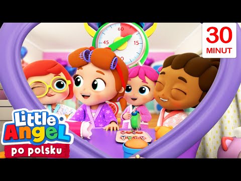 Tik tak, poczekaj chwilę | Piosenki Dla Dzieci 👼🏻 Little Angel Po Polsku 30 minut