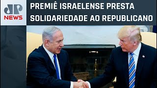 Netanyahu diz estar ‘chocado’ após disparos em comício de Trump