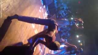 Miley Cyrus dancing at the Juicy J concert longer video