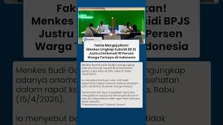 Subsidi BPJS Salah Sasaran, Menkes Sebut Sebagian Mengalir ke 10 Persen Orang Terkaya di Indonesia