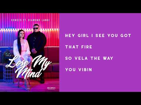 Konecs - Lose My Mind (Lyric Video) ft. Diamond Langi