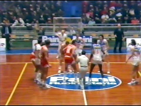 A1 1988/'89 Paini Napoli - Alno Fabriano Basket 96-89