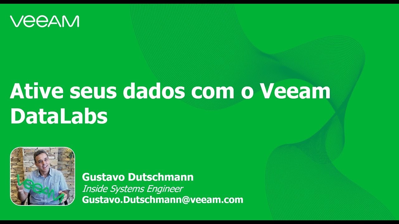 Ative seus dados com o Veeam DataLabs video