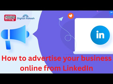 How to advertise your business online from LinkedIn