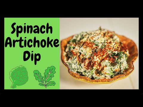 Spinach Artichoke Dip | Delicious Appetizer | Super Bowl Dip