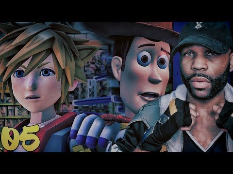 Kingdom Hearts 3 Walkthrough Part 5 - TOY STORY BOSS BATTLE