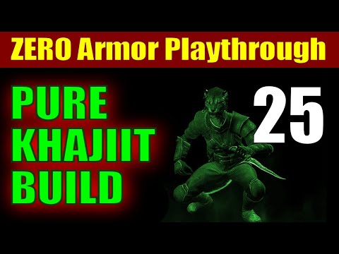 SKYRIM PURE KHAJIIT CHALLENGE   PART 25   MOURNING NEVER COMES