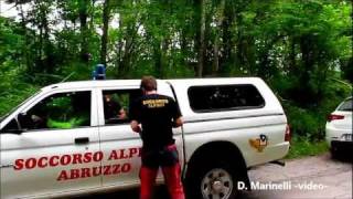 preview picture of video 'Tragico evento a Valle Castellana:scompare un uomo tra i boschi (Monti della Laga)'