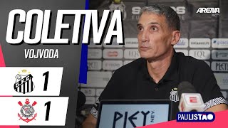 COLETIVA VOJVODA | AO VIVO | Santos x Corinthians - Paulistão 2026