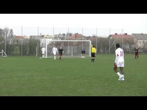 Skrót meczu Czarni Wróblewo -   Pogoń Lwówek 3-0