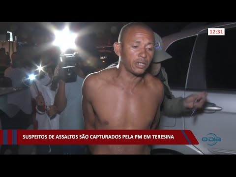 Suspeitos de assaltos são capturados pela Polícia Militar 20 01 2021