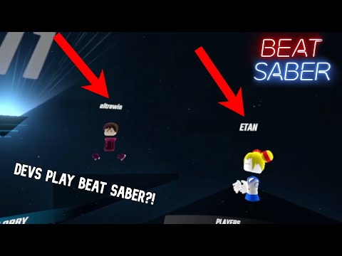 I Played Beat Saber with the DEVELOPERS?!