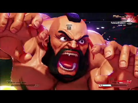 STREET FIGHTER V : Snake Eyez ( Zangief ) VS TaiwanDaimon ( Guile ) Battle Lounge FT5 Set