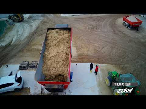 TOSUN TOS'N MOON 50 m3 Açılı Sabit Yem Karma Makinası