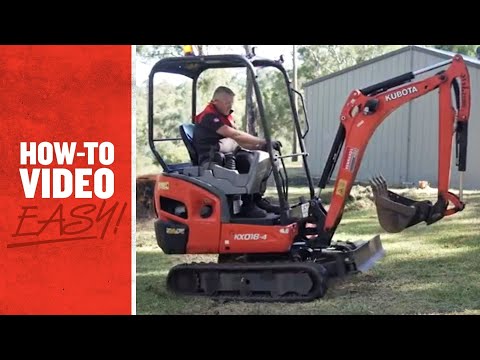 How to Use an Excavator