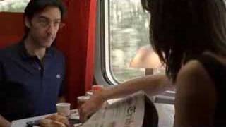 超級大美女坐火車勾搭男乘客