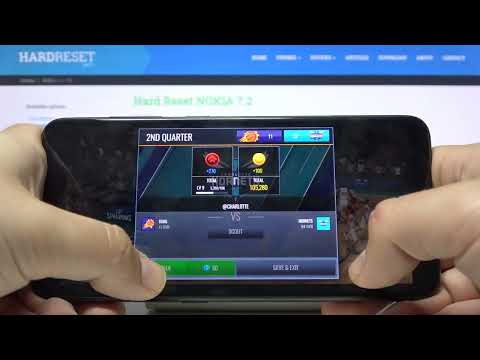 NBA Mobile Game Test on NOKIA 7.2 – Short Gameplay
