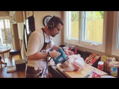 Michael Morano - How to Spatchcock a big ass Turkey.