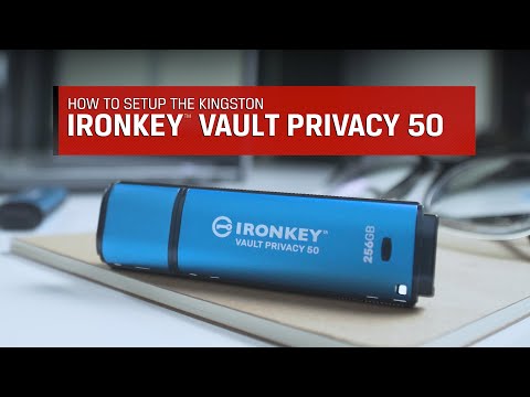 KINGSTON 32GB IRONKEY VAULT PRIVACY 50 AES-256 ENCRYPTED, FIPS 197 video