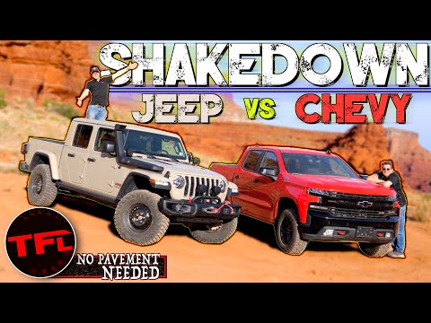 We Built An Overland Jeep Truck: Does It Kill A Silverado Trail Boss In Moab? No Pavement Needed Ep1