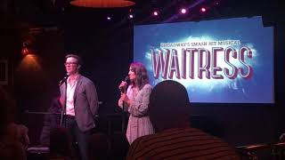 Sara Bareilles &amp; Gavin Creel sing “You Matter To Me” from Waitress The Musical