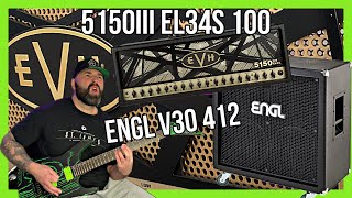 Video thumbnail for EVH 5150III EL34S 100   & ENGL 412 V30 PRO & Sonicake Blue Skreamer,Any Good? by Ninecore Neil