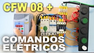 CFW 08 - Inversor de Frequência + Comandos elétricos em Umidificador